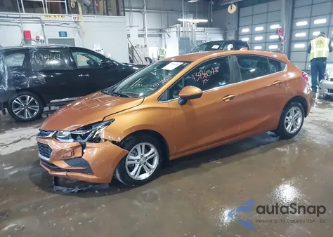 2017 Chevrolet Cruze Lt Auto z USA, uszkodzony, nr VIN 3G1BE6SM7HS585928